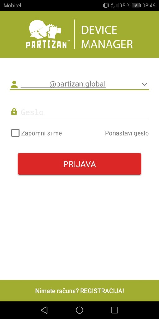 NOVOST - Aplikacija za mobilne naprave 